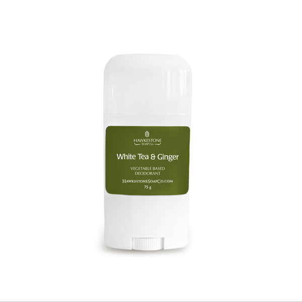 Vegetable Based Deodorant - White Tea & Ginger