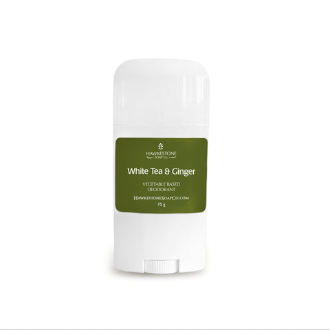 Vegetable Based Deodorant - White Tea & Ginger