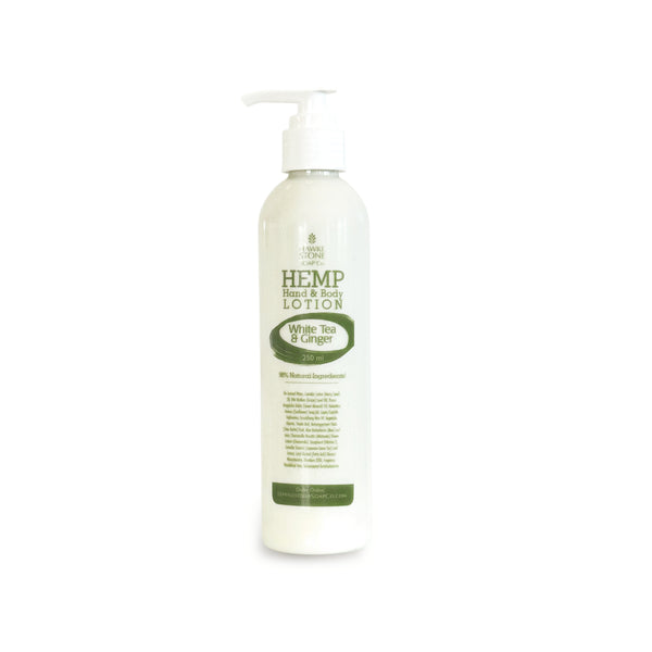 Hemp Hand & Body Lotion - White Tea & Ginger