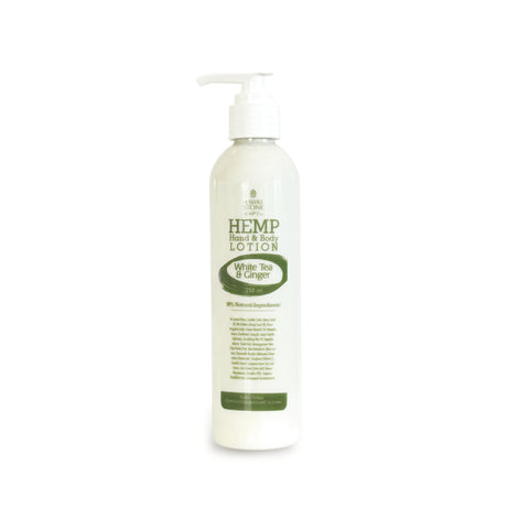 Hemp Hand & Body Lotion - White Tea & Ginger