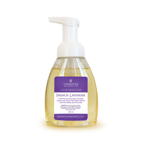 Organic Castile Foaming Hand Soap - French Lavender