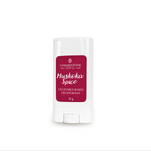(Travel Size) Vegetable Based Deodorant - Muskoka Spice