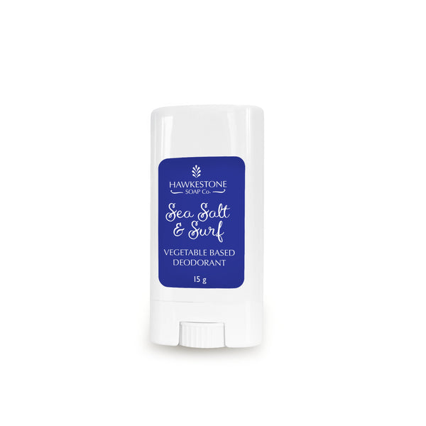 (Travel Size) Vegetable Based Deodorant - Seas Salt & Surf