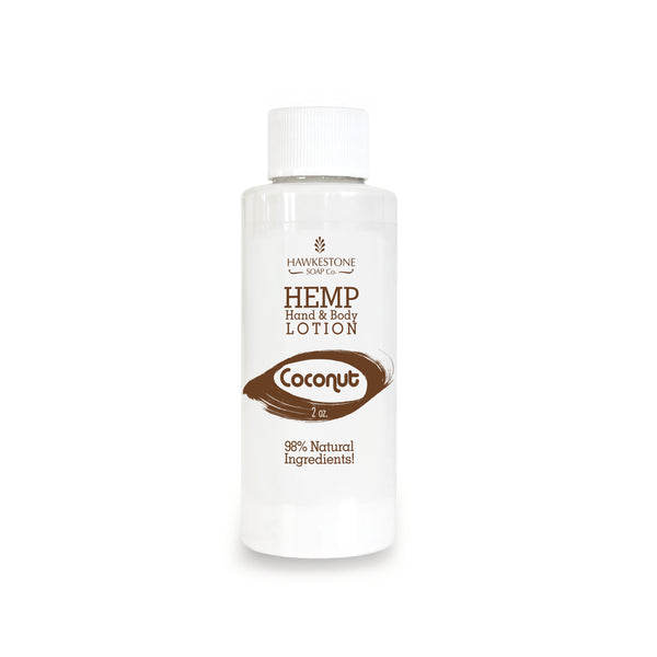(Travel Size) Hemp Hand & Body Lotion - Coconut