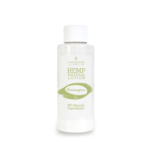 (Travel Size) Hemp Hand & Body Lotion - Lemongrass