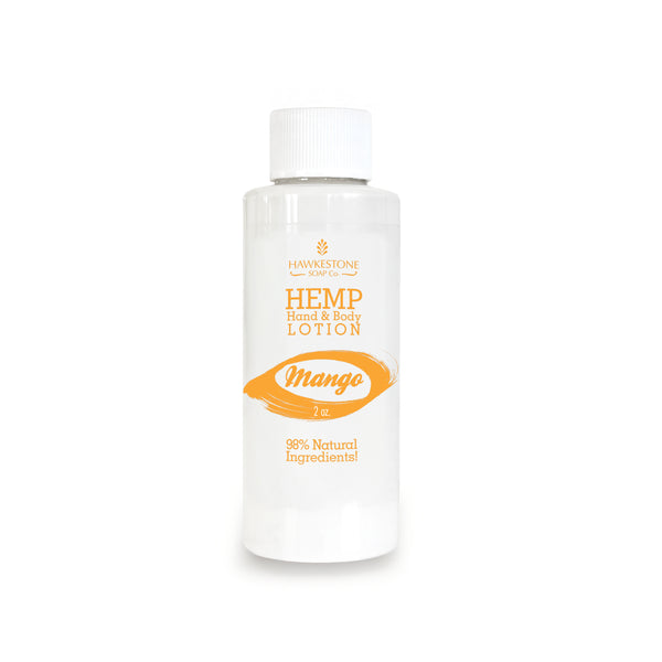 (Travel Size) Hemp Hand & Body Lotion - Mango