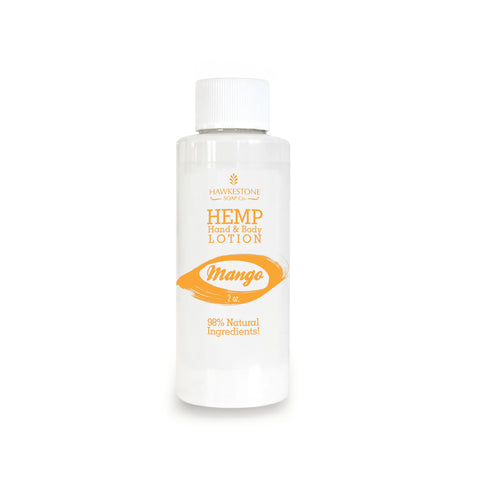 (Travel Size) Hemp Hand & Body Lotion - Mango