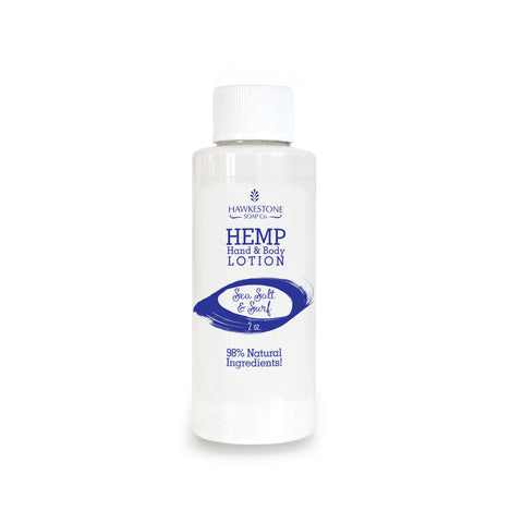 (Travel Size) Hemp Hand & Body Lotion - Sea Salt & Surf