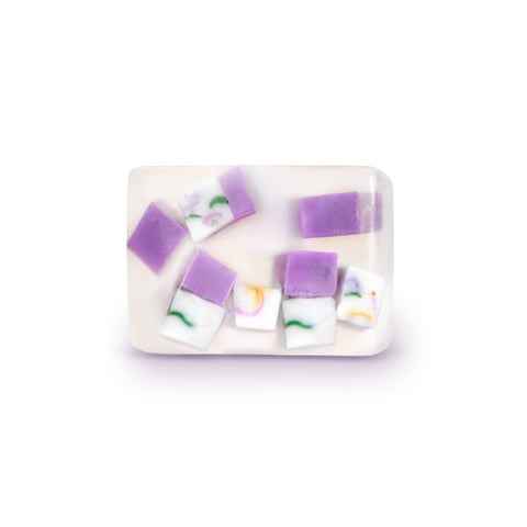Half Bar Glycerin Soap - Summer Garden