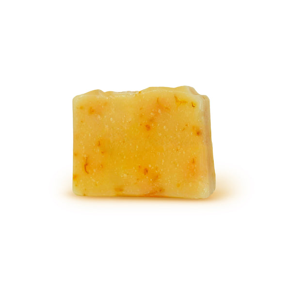 Half Bar Cold Processed Soap - Lemongrass & Calendula