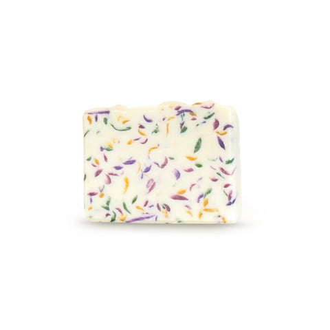 Half Bar Cold Processed Soap - Jasmine Garden