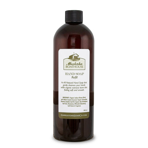 Hawkestone Soap Muskoka Boathouse Hand Soap Refill